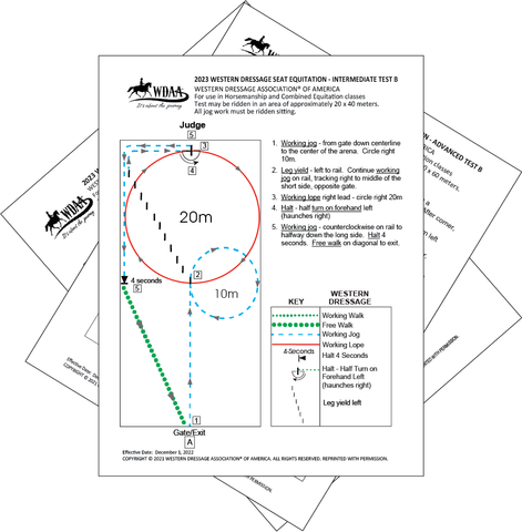 2023 Western Dressage  Seat Equitation Instructors 3-ring binder Update Package